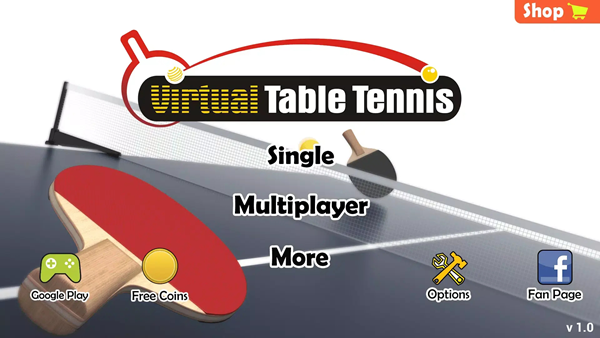 Virtual Table Tennis中文版
