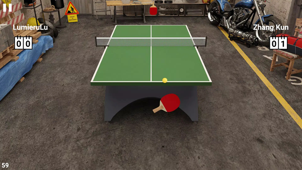 Virtual Table Tennis中文版