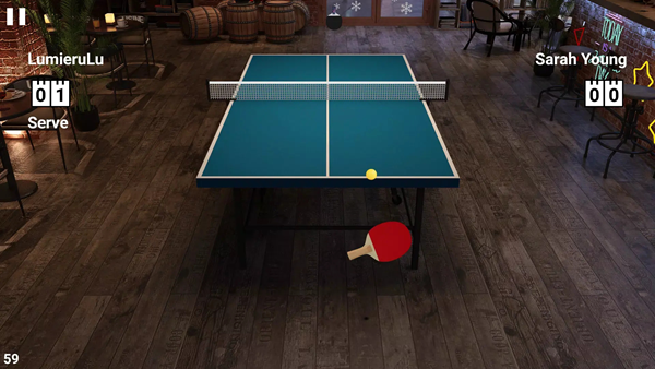 Virtual Table Tennis中文版