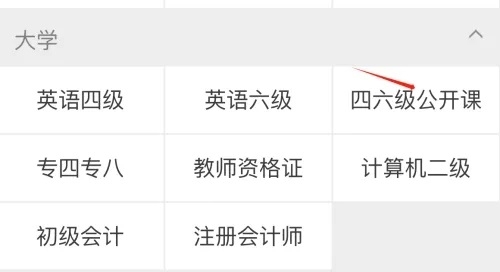 怎么查询四六级公开课配图3