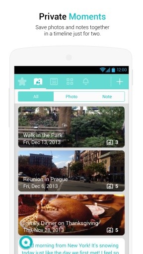 Between app
