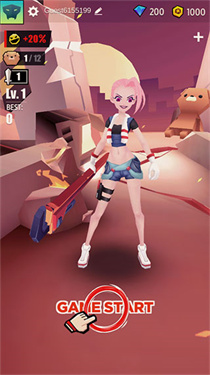 战斗少女跑酷官方正版