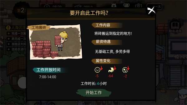 打工生活模拟器汉化版