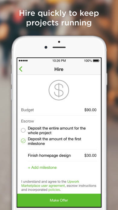 Upwork  app