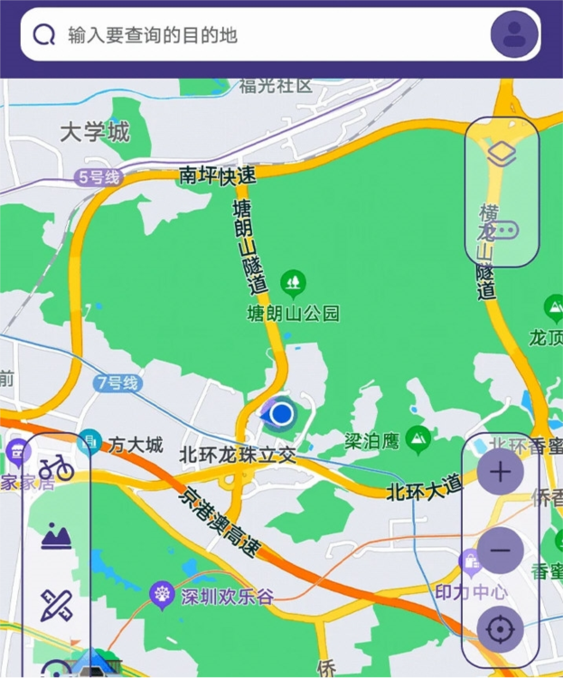 车道级实景地图导航