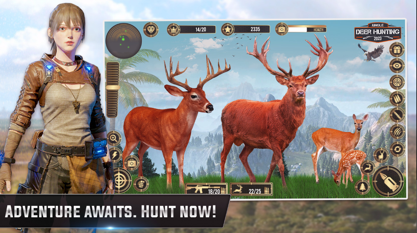 丛林鹿狩猎Jungle Deer Hunting