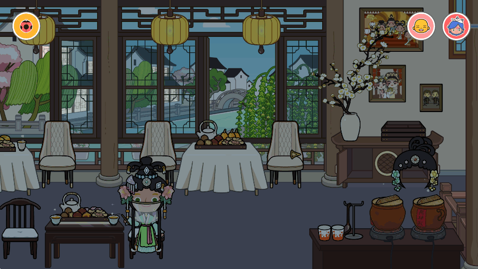 米加小镇世界古风场景