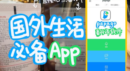 papago中韩翻译手机版