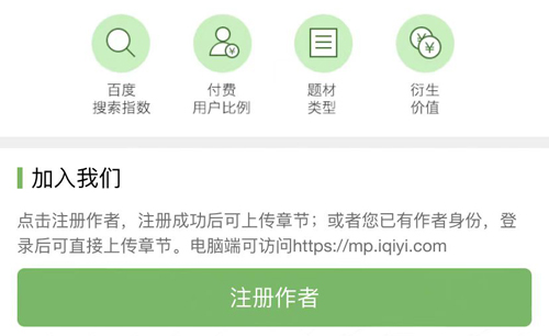 爱奇艺小说怎么投稿