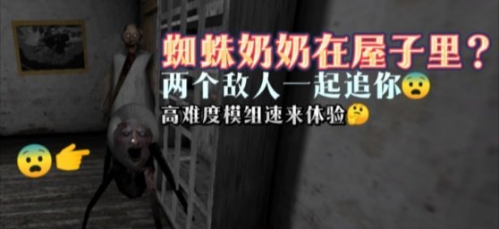 恐怖奶奶蜘蛛奶奶在屋里