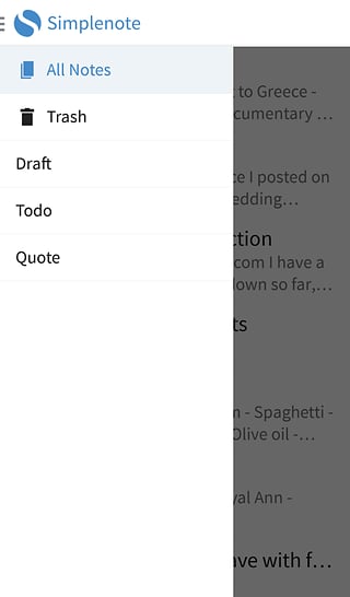 Simplenote(简单笔记)(图4) Simplenote(简单笔记)(图4)