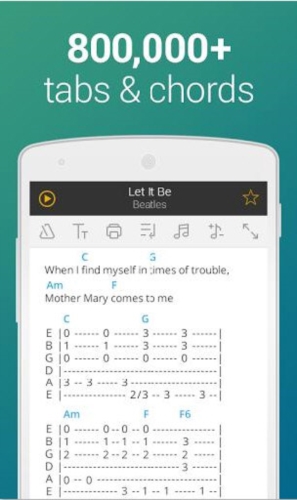 Ultimate Guitar Tabs(无限吉他乐谱)(图1) Ultimate Guitar Tabs(无限吉他乐谱)(图1)