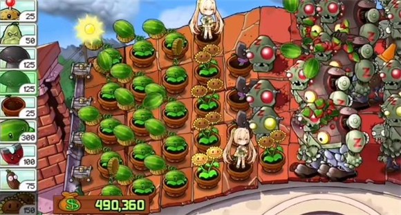 植物大战僵尸娘化版庄不纯(图5) 植物大战僵尸娘化版庄不纯(图5)