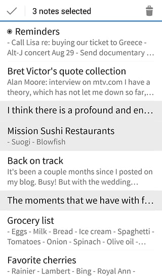 Simplenote(简单笔记)(图3) Simplenote(简单笔记)(图3)