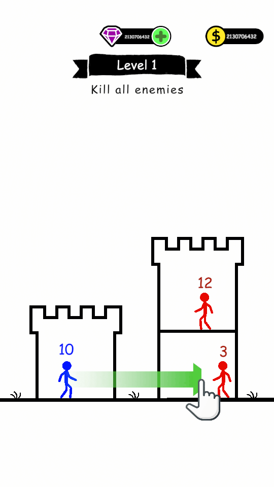 火柴人战争英雄塔防(Stick Hero Tower Defense)