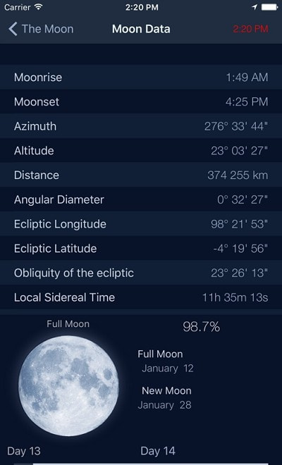 月相日历2021 月相日历最新版(TheMoon)(图1)