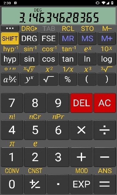 realcalc科学计算器
