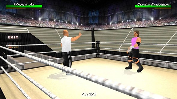 摔跤革命3Dmod版(图2) 摔跤革命3Dmod版(图2)