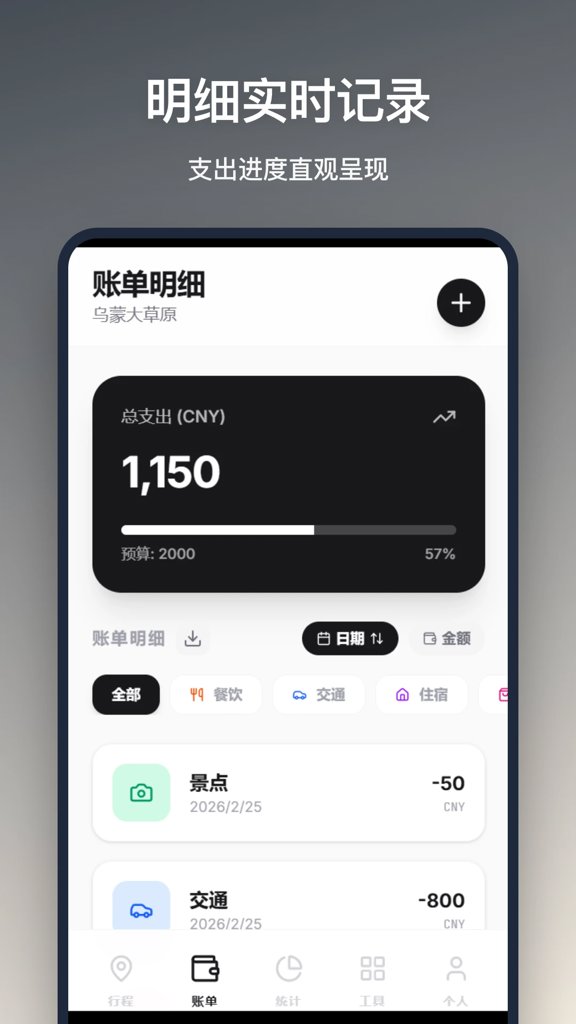 旅行记账