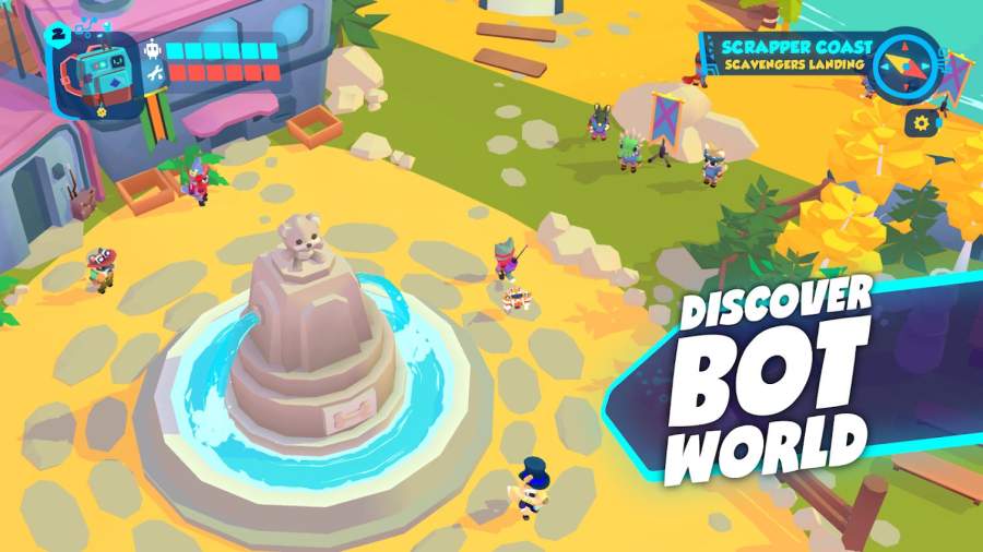 机器人世界大冒险手游最新版 机器人世界大冒险手游(Botworld Adventure)(图2)
