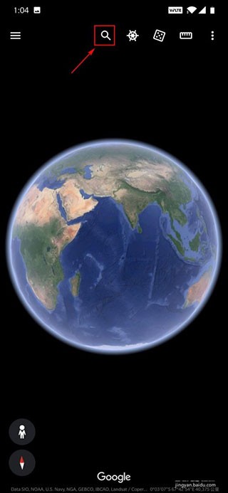 谷歌地球卫星地图
