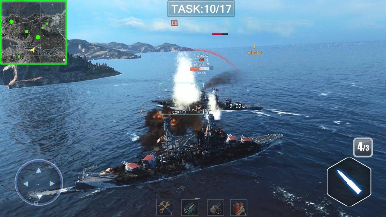 战舰猎杀巅峰海战世界(Warship Hunter War)