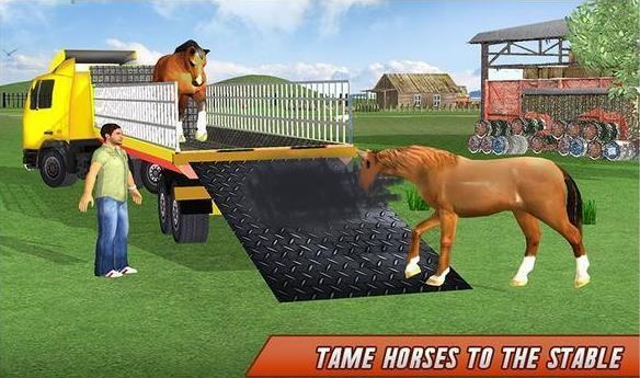 家畜运输卡车(Farm Animal Truck Transporter)