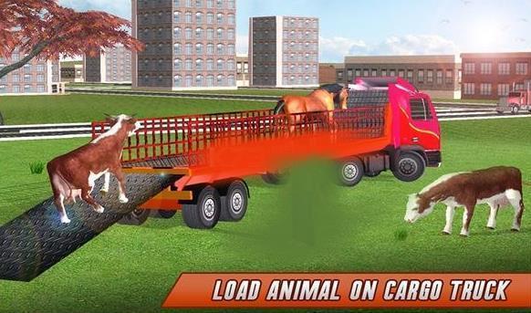 家畜运输卡车(Farm Animal Truck Transporter)