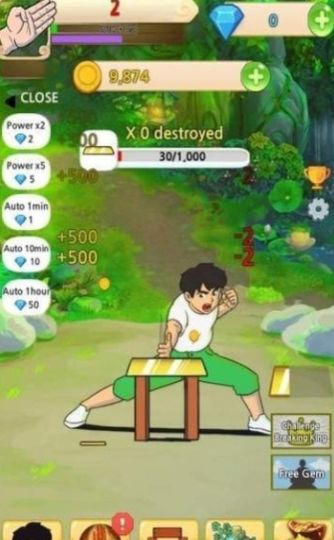 劈砖块(Slashing Bricks)