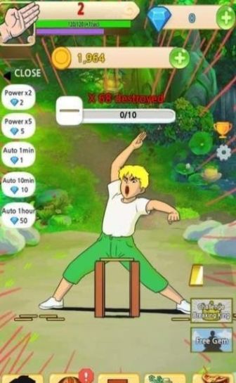 劈砖块(Slashing Bricks)