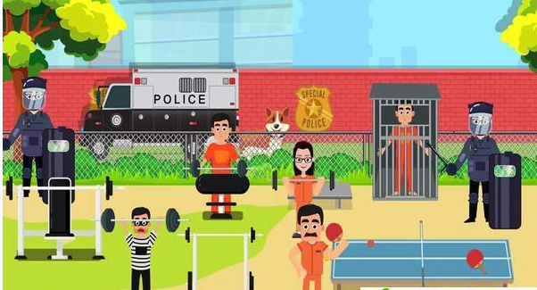 扮演警察阻止越狱(Pretend Play My Police Officer)