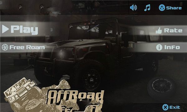 仿真越野模拟(OffRoad Drive Desert)