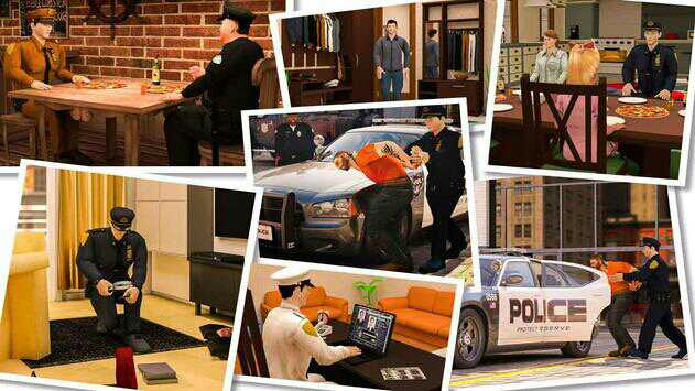 虚拟警察模拟器(virtual police officer simulator)