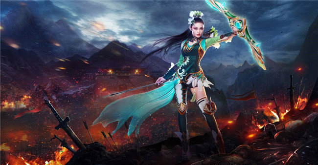 "张馨予代言的传奇"游戏有着众多不一样的人物都会被你所拥有到了,你