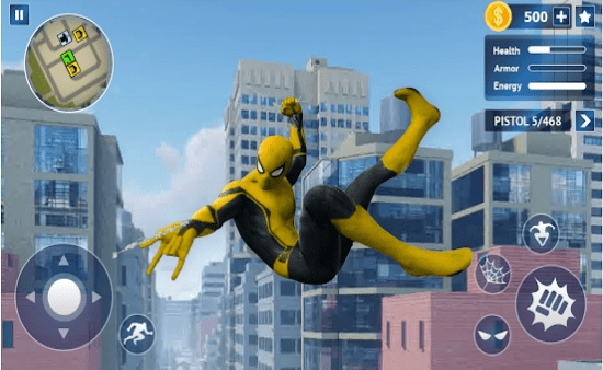 飞天蜘蛛绳索英雄(Flying Spider Rope Hero)