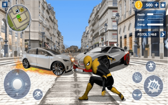 飞天蜘蛛绳索英雄(Flying Spider Rope Hero)