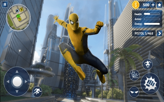 飞天蜘蛛绳索英雄(Flying Spider Rope Hero)