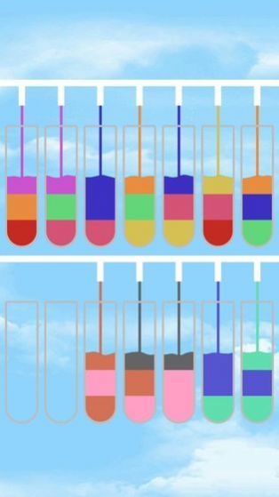 水排序谜题游戏下载-水排序谜题全关卡解锁版下载