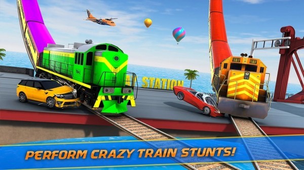 特技火车(Train Stunt Game)