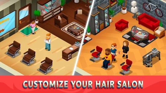 空闲的理发店大亨(Idle Barber Shop Tycoon)