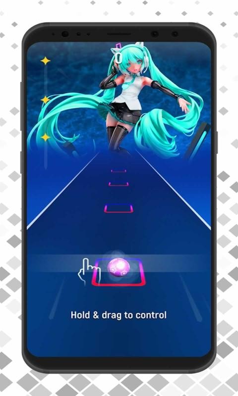 初音未来节奏跳跃(Miku Tiles Hop)