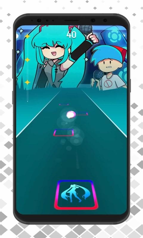 初音未来节奏跳跃(Miku Tiles Hop)