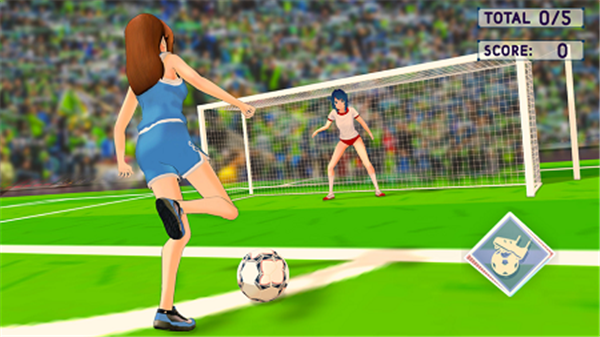 动漫学校夏天运动的天