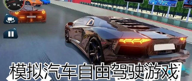 模拟汽车自由驾驶游戏