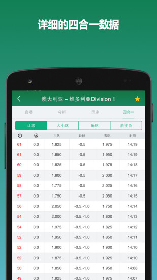 DS足球比分app