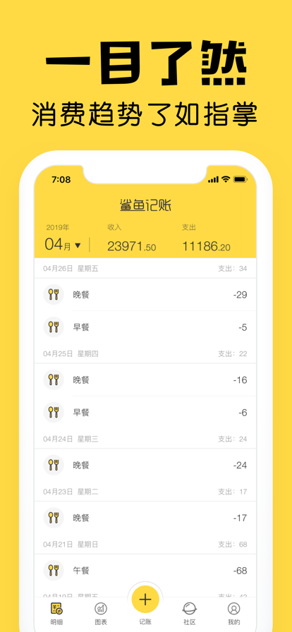 鲨鱼记账app