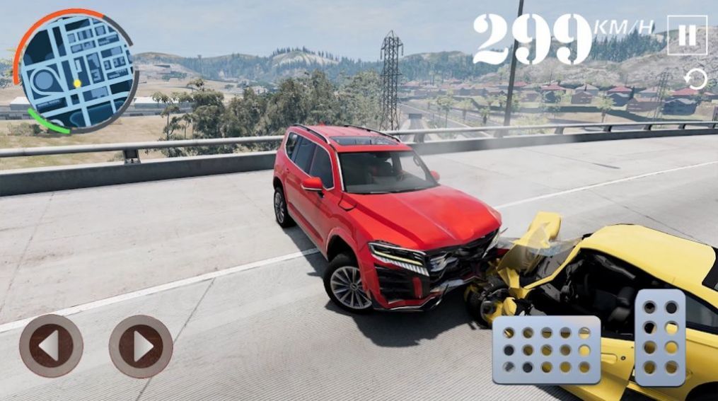 汽车撞击检测模拟器