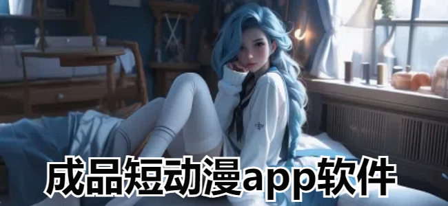 成品短动漫app软件