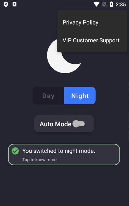 NightShiftMode黑暗模式