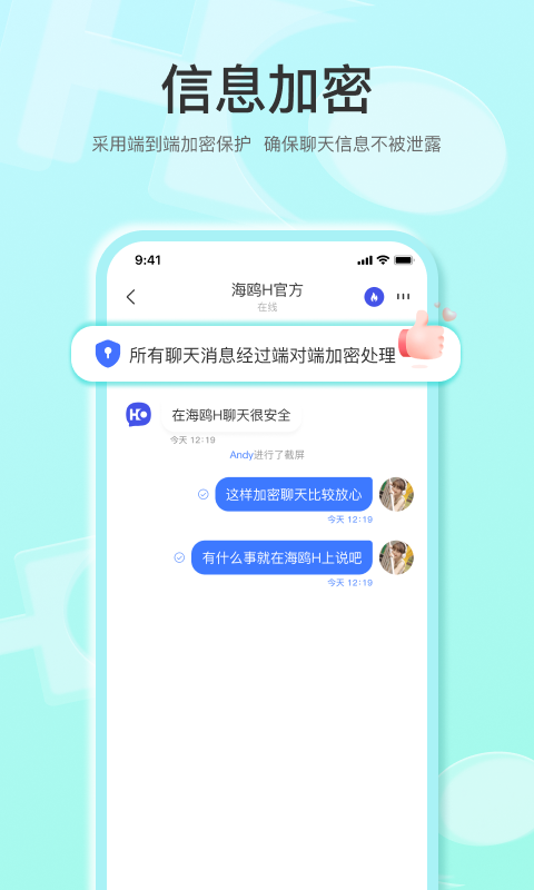 海鸥安全加密聊天